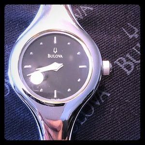 Bulova stainless steel watch